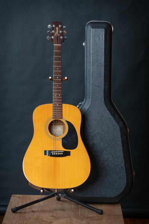 Takamine G330 S met B band element en koffer, Muziek en Instrumenten, Snaarinstrumenten | Gitaren | Akoestisch, Zo goed als nieuw