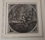 A66-7 Cats Gravure (achterzijde met 2e gravure), Antiek en Kunst, Ophalen of Verzenden