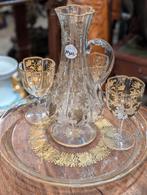 Antiek glas 7 delen. €325, Antiek en Kunst, Antiek | Glas en Kristal, Ophalen