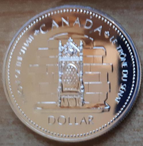 Canada, 1 Dollar 1977 - zilver, Postzegels en Munten, Munten | Amerika, Losse munt, Noord-Amerika, Zilver, Ophalen of Verzenden