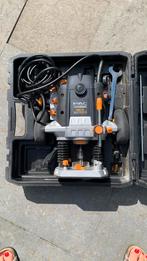 Boven frees Mac Allister z.g.a.n., Doe-het-zelf en Verbouw, Gereedschap | Boormachines, Ophalen, Zo goed als nieuw, 600 watt of meer