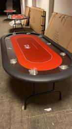 Pokertafel ONK Poker Rood 2 (2e Kans), Hobby en Vrije tijd, Gezelschapsspellen | Kaartspellen, Vijf spelers of meer, Ophalen, Gebruikt