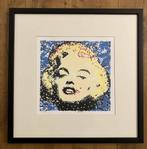 Zeefdruk Marilyn Monroe (blauw) van Ad van Hassel, Antiek en Kunst, Kunst | Litho's en Zeefdrukken, Ophalen of Verzenden