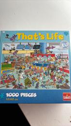 Puzzel 1000 stukjes That’s life goliath, Hobby en Vrije tijd, Ophalen, 500 t/m 1500 stukjes, Zo goed als nieuw