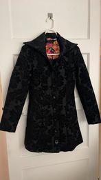 Desigual classy lange jas, Zwart, Ophalen of Verzenden, Zo goed als nieuw, Jasje