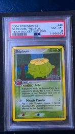 Skiploom - Team Rocket Returns - PSA 8, Ophalen of Verzenden, Zo goed als nieuw, Losse kaart, Foil