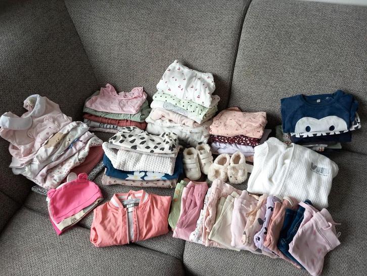 Groot kledingpakket maat 62 herfst/winter meisje, Kinderen en Baby's, Babykleding | Baby-kledingpakketten, Zo goed als nieuw, Maat 62
