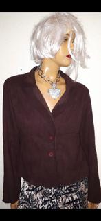 Prachtig bruin jasje Cora Kemperman - Maat L, Kleding | Dames, Bruin, Maat 42/44 (L), Ophalen of Verzenden, Jasje