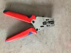 KNIPEX 12 12 02 precisie afstriptang, Doe-het-zelf en Verbouw, Gereedschap | Handgereedschap, Ophalen of Verzenden, Gebruikt