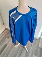 74) Te koop nieuw blauw/wit shirt Puma mt 2XL, Nieuw, Shirt, Blauw, Ophalen of Verzenden