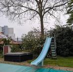 Prachtige jacuzzi en glijbaan  in verband met verhuizing, Ophalen, Zo goed als nieuw, Glijbaan
