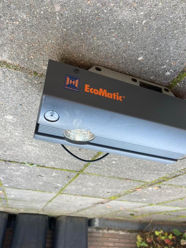 Hörmann Ecomatic garagedeuropener, Doe-het-zelf en Verbouw, Deuren en Horren, Gebruikt, Garagedeur, 215 cm of meer, 120 cm of meer