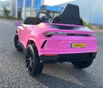 Lamborghini Urus 12v Roze RC - Leer - Rubberbanden - FM Ra, Ophalen of Verzenden, Nieuw