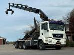 MAN TGS 35.400 8X4 !TRIPLE! 24tm KRAAN/HAAKARM!RADIO REMOTE!, Auto's, Vrachtwagens, Automaat, Euro 5, MAN, Origineel Nederlands