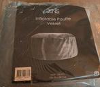 Opblaasbare grijze Velvet poef, Ophalen of Verzenden, Nieuw