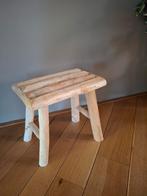 Houten Krukje - Landelijke Stijl, Ophalen of Verzenden, Gebruikt