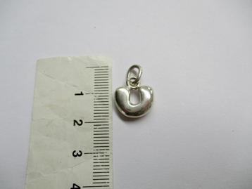 Zilveren oude massieve kleine fantasie hanger 835 zilver beschikbaar voor biedingen