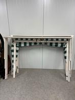 Houten Markiezen - Klassieke Zonwering, Tuin en Terras, Zonneschermen, Minder dan 150 cm, Ophalen, Gebruikt, Markies