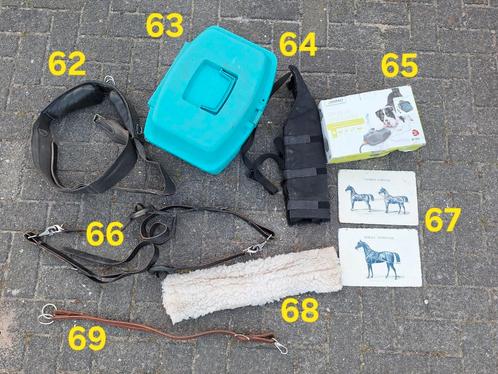 Longeersingel poetskoffer bijzetteugels singelbontje, Dieren en Toebehoren, Paarden en Pony's | Overige Paardenspullen, Zo goed als nieuw