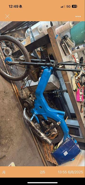 Puch opknapper met onderdelen beschikbaar voor biedingen