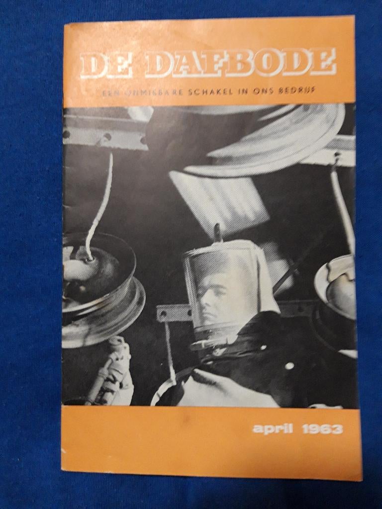DE DAFBODE april 1963, Boeken, Ophalen of Verzenden, Zo goed als nieuw, Overige merken, DAF