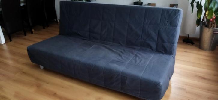 Ikea Slaapbank met Opbergruimte - 140x200, Huis en Inrichting, Slaapkamer | Slaapbanken, Gebruikt, 140 cm, 200 cm, Tweepersoons