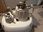 Engelse Theepot & Melkkannetje - Verzamelobject, Antiek en Kunst, Antiek | Keramiek en Aardewerk, Ophalen of Verzenden