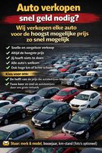 Auto verkopen stuur ons een berichtje wij verkopen uw auto