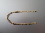 Moderne 14-karaats gouden Figaro armband [585], Ophalen of Verzenden, Gebruikt, Goud, Goud
