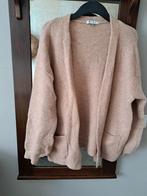 Nukus Vest - Warme Taupe, Halve Dijbeen Lengte, Bruin, Maat 42/44 (L), Ophalen of Verzenden, Zo goed als nieuw