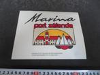 sticker Brouwersdam Marina Port Zélande   *, Ophalen, Zo goed als nieuw