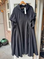 Zwarte jurk Rundholz Dip maat OS, Zwart, Rundholz, Wachtendonk, Onder de knie