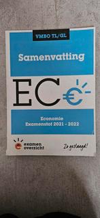 Samenvatting Economie VMBO TL/GL Examenstof 2021-2022, Economie, Ophalen of Verzenden, Onbekend, Gelezen