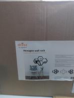 Dresz - Zeshoekig wandrek Metaal - Zwart - Nieuw, Huis en Inrichting, Ophalen of Verzenden, Nieuw