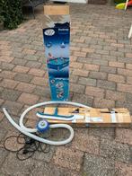 Bestway Steel Pro zwembad 220x150x43cm met pomp en afdekzeil, Ophalen, Minder dan 80 cm, Zo goed als nieuw, 200 tot 400 cm