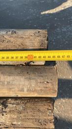 Gebruikte gecresoteerde ronde palen kop 11 x 400 paal, Tuin en Terras, Palen, Balken en Planken