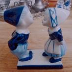 Beeldje delfts blauw boer en boerin, Antiek en Kunst, Ophalen of Verzenden