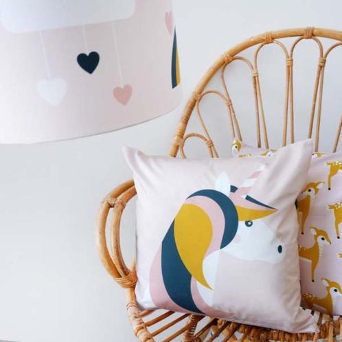 Kinderkussen Sierkussen Eenhoorn Roze Nieuw ANNIdesign, Kinderen en Baby's, Kinderkamer | Inrichting en Decoratie, Nieuw, Kleed of Kussen