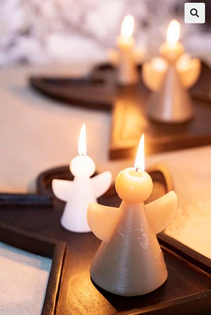 Home society engeltje kaarsje, Diversen, Kerst, Nieuw, Ophalen of Verzenden