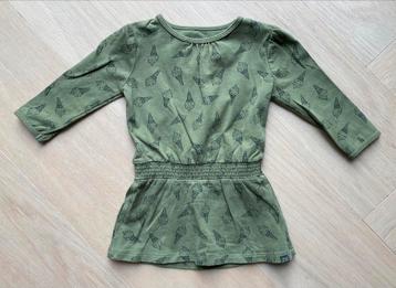 Z8 baby jurkje groen met ijsjes maat 62 |babykleding meisje  beschikbaar voor biedingen