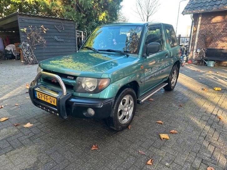 Mitsubishi Pajero 1.8 GDI 3DRS 2000 Groen, Auto's, Mitsubishi, Particulier, Pajero, Benzine, SUV of Terreinwagen, Handgeschakeld