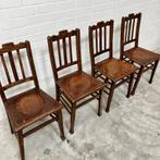 Vintage eetkamerstoelen oude Thonet stoelen Luterma Estland, Huis en Inrichting, Stoelen, Ophalen, Gebruikt, Bruin