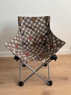 Opvouwbaar kinderstoeltje, Huis en Inrichting, Stoelen, Ophalen, Gebruikt, Bruin, Metaal