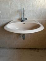 2 Retro wastafels uit de jaren '70, Ophalen, Gebruikt, Steen, Wastafel