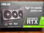 Geforce RTX 3070 Asus Tuf Gaming 8 GB OC, Computers en Software, Videokaarten, Ophalen, Gebruikt, PCI-Express 4, Nvidia