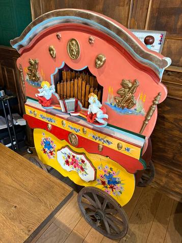Kinder draaiorgel, zeer zeldzaam, werkt met JBL box! beschikbaar voor biedingen