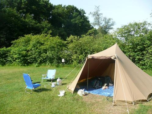 leuke, 2-persoons katoenen kwaliteitstent, Caravans en Kamperen, Tenten, tot en met 2, Gebruikt, Ophalen