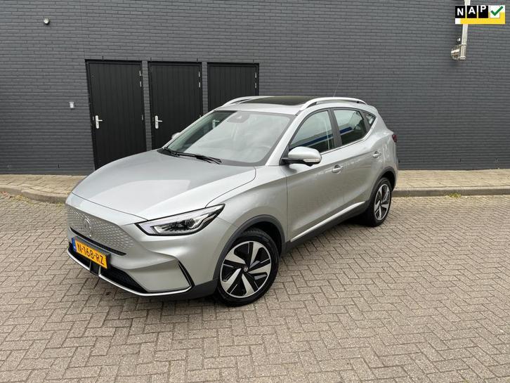 MG ZS EV Long Range Luxury 70 kWh WLTP 440KM Panoramadak Lee, Auto's, MG, Bedrijf, Te koop, ZS, 360° camera, 4x4, ABS, Adaptive Cruise Control