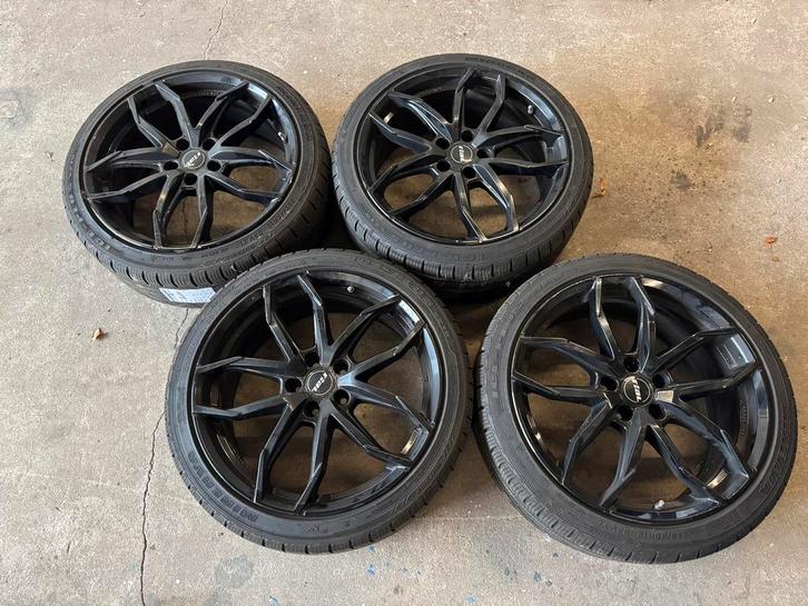 19”  Ford Puma velgen met winterbanden en TPMS, Auto-onderdelen, Banden en Velgen, Banden en Velgen, Winterbanden, 19 inch, 225 mm