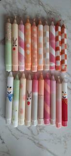 Dip Dye Dinerkaarsen - Set van 2 kaarsen €3,-, Overige materialen, Nieuw, Ophalen of Verzenden, Kaars